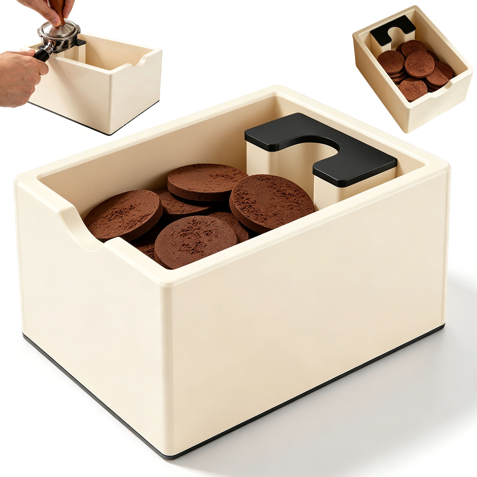 Coffee Shop Equipment - Large Capacity Espresso Knock Box Coffee