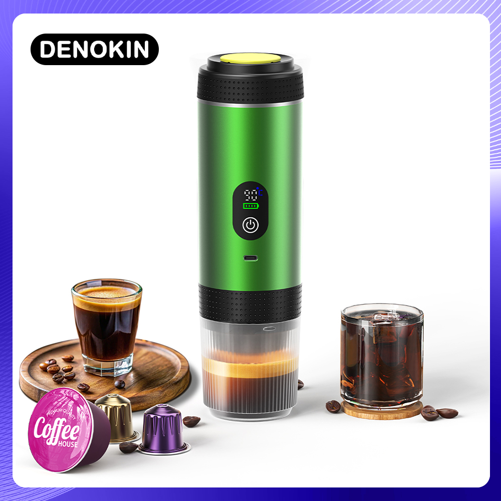 Coffee Equipment For Camping - DENOKIN 3-in-1 Capsule Coffee Maker With