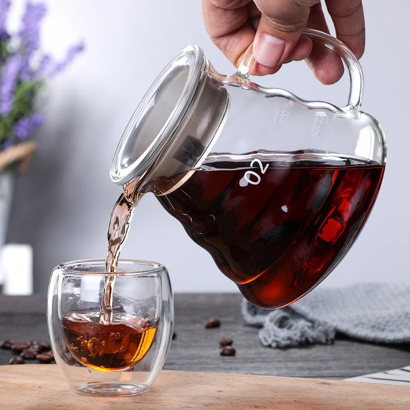 Coffee Equipment Brands - 350/600/800ml Hand Brew Coffee Carafe Clouds