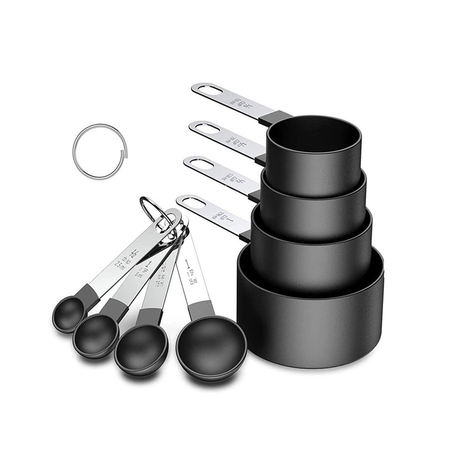 Coffee Shop Equipment - 4PCS/8PCS plastic measuring cup Spoon Set