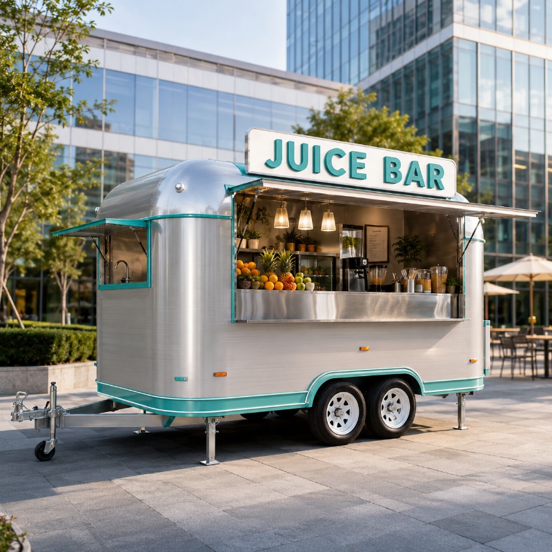 Coffee Van Equipment - Food Truck Mobile with Kitchen Street