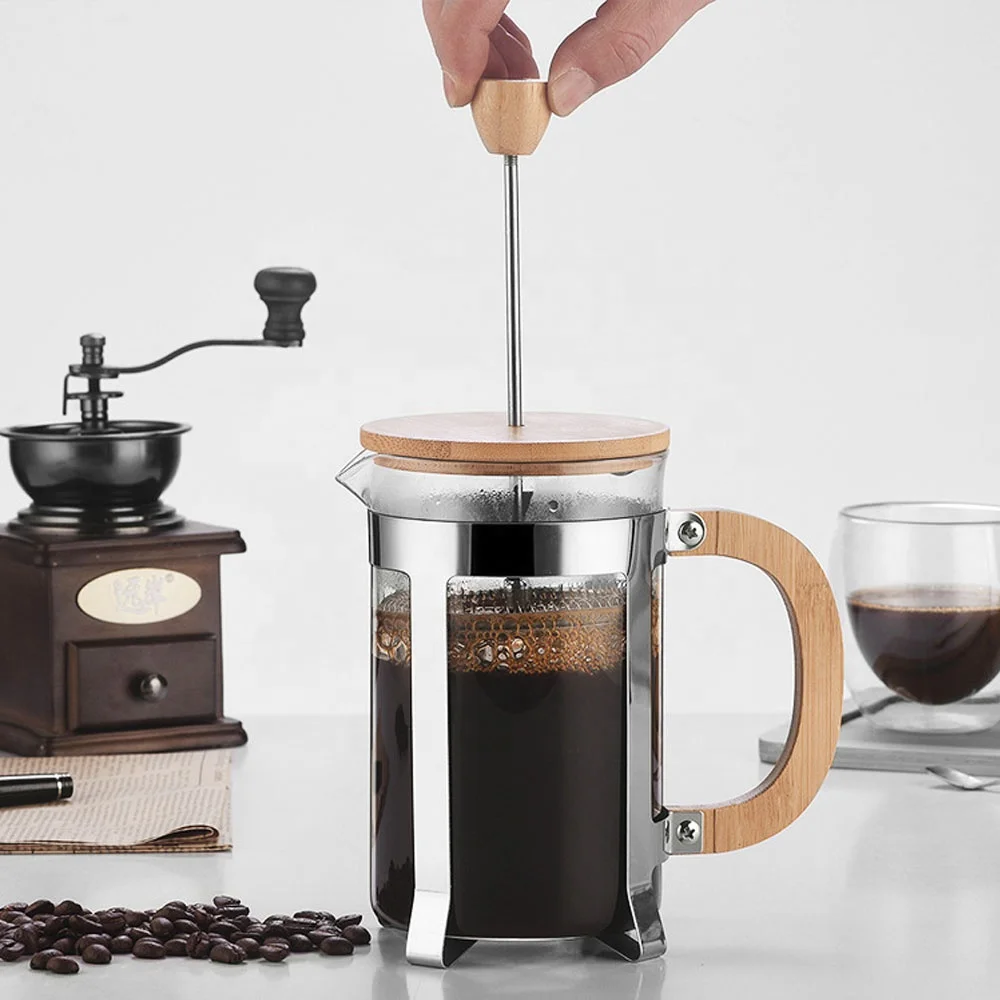 350/600ml Stainless Steel Pres - Coffee Equipment For Camping 评论和价格