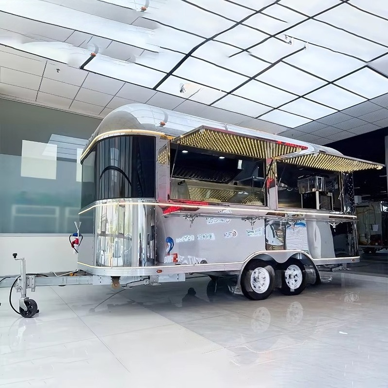 Custom Food Truck Trailer Full - Coffee Van Equipment 评论和价格