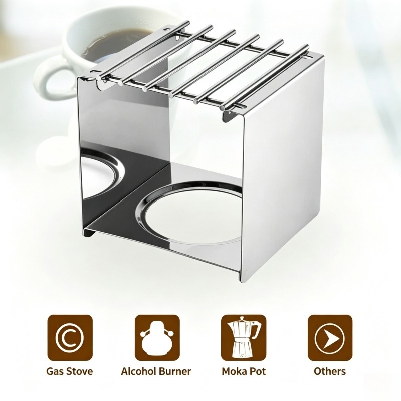 Stainless Steel Square Coffee  - Coffee Equipment For Camping 评论和价格