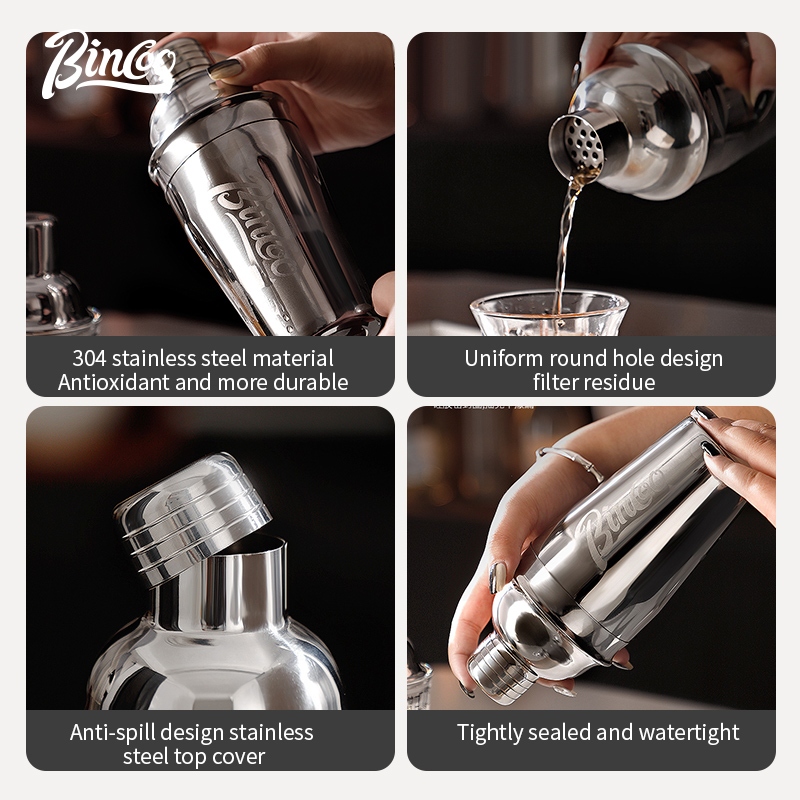 BINCOO Stainless Steel Shaker  - Coffee Equipment And Tools 评论和价格