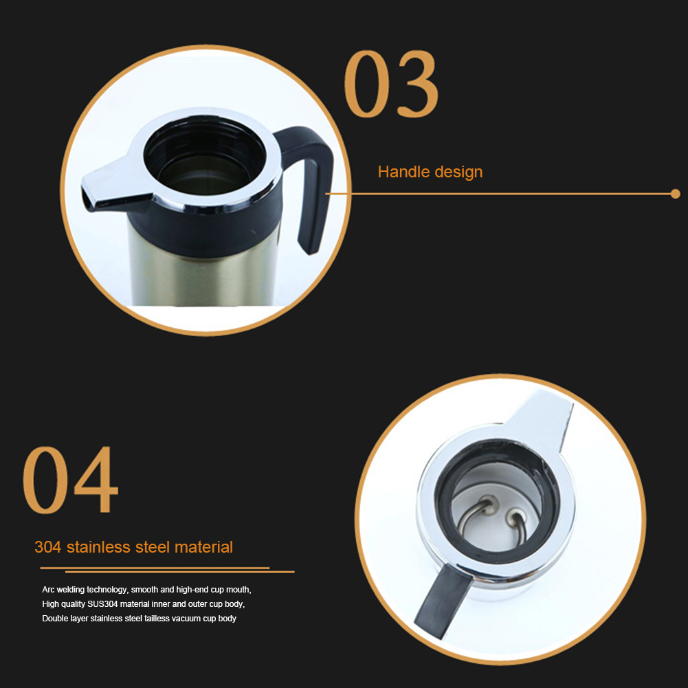 1200ML 12V/24V Electric Heatin - Coffee X 评论和价格