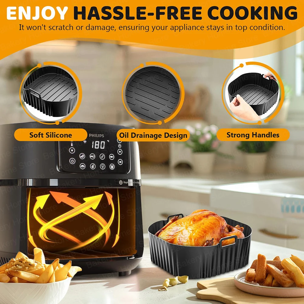 Air Fryer Silicone Mold for Ph - Philips Air Fryer Airfryer Xxl 评论和价格