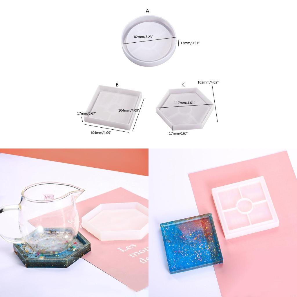 195C Diy Round Square Hexagon  - Coffee Equipment And Tools 评论和价格